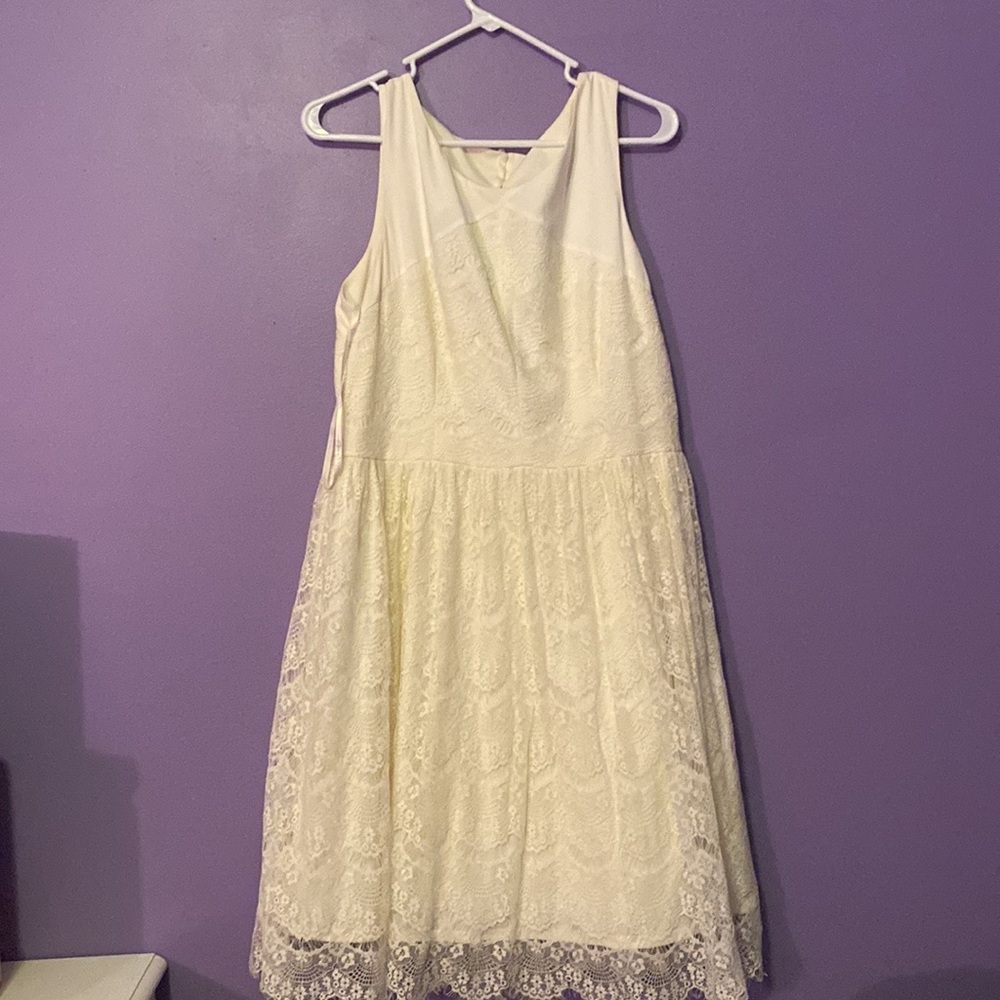 White dress